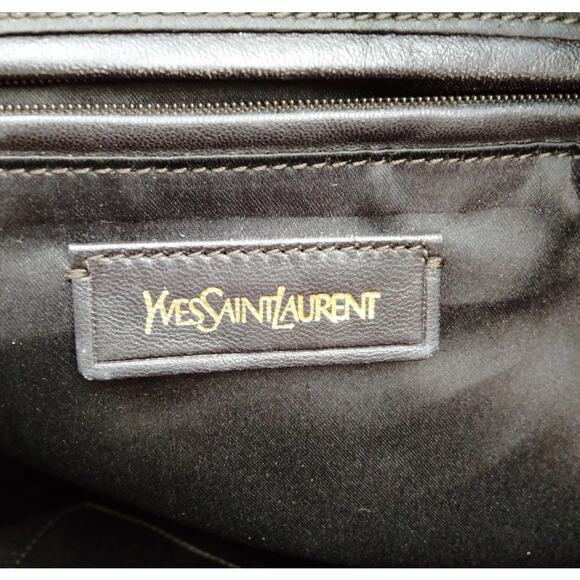 YSL Saint Laurent Brown Large Leather Muse EUC - Picture 7 of 9